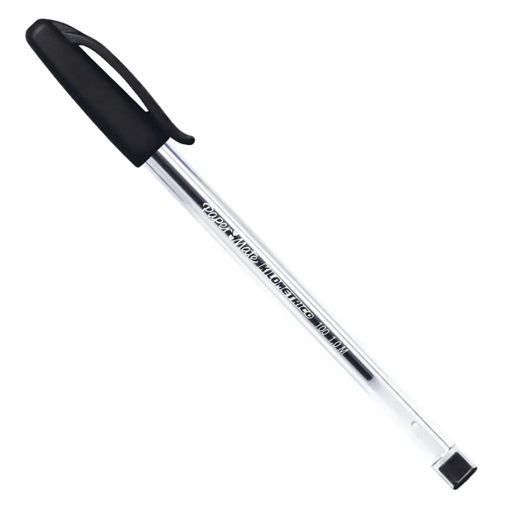 BOLIGRAFO PAPER MATE KILOMETRICO 100 NEGRO