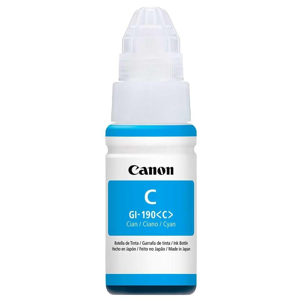 BOTELLA TINTA ORIGINAL CANON AZUL 190