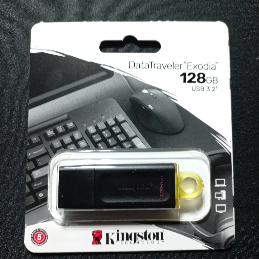 Memoria USB Kingston 128GB 3.2 DataTravel Exodia