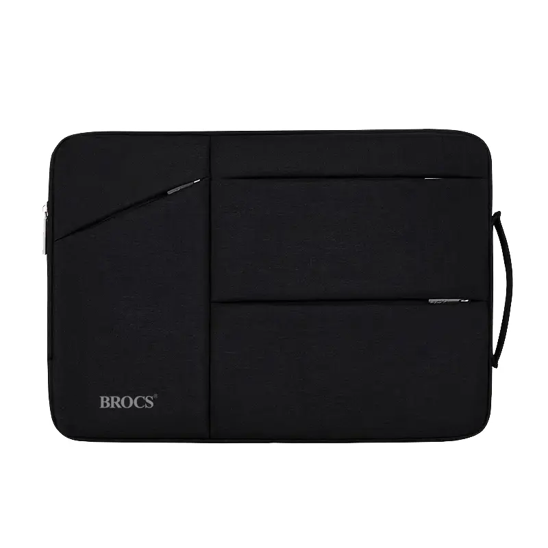 BROCS, Funda para Notebook de 15.6″, Negro