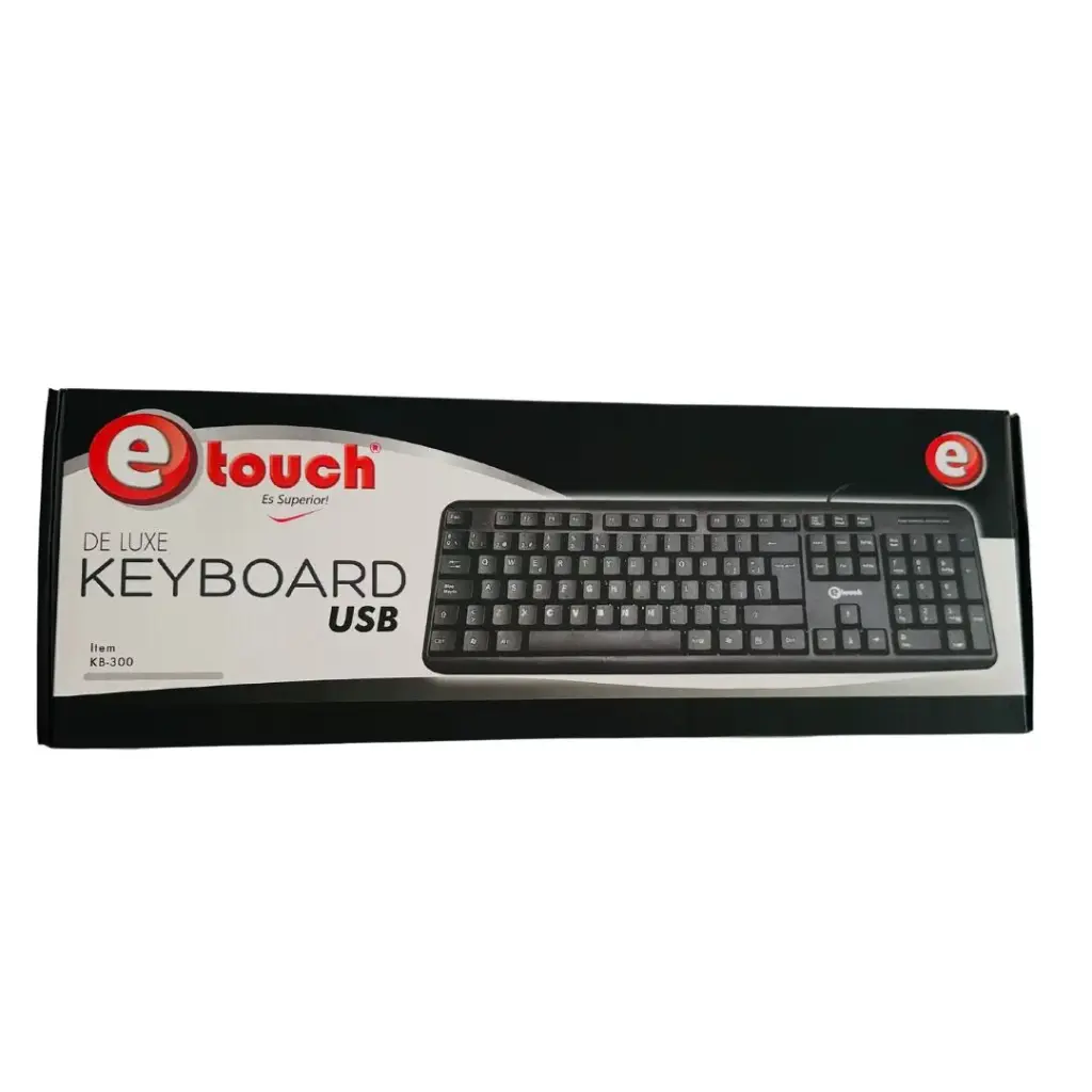TECLADO DE LUXE USB ETOUCH
