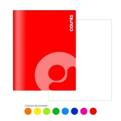 CUADERNO ENGRAPADO VIVO 40H 239984 LISO