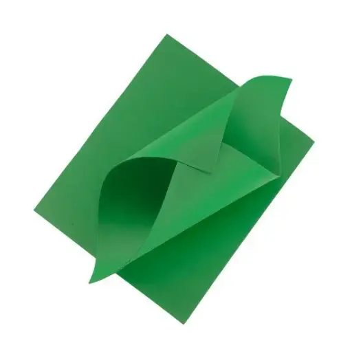 UNIDAD FOAMY FAST 8.5X11" VERDE