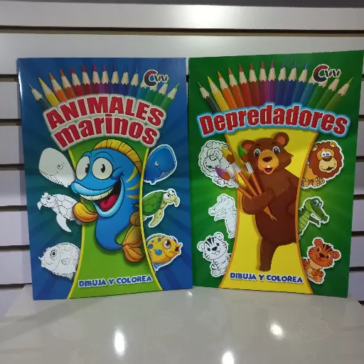 Libros para Dibujar y Colorear
