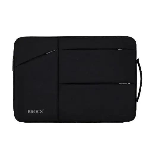 BROCS, Funda para Notebook de 15.6″, Negro